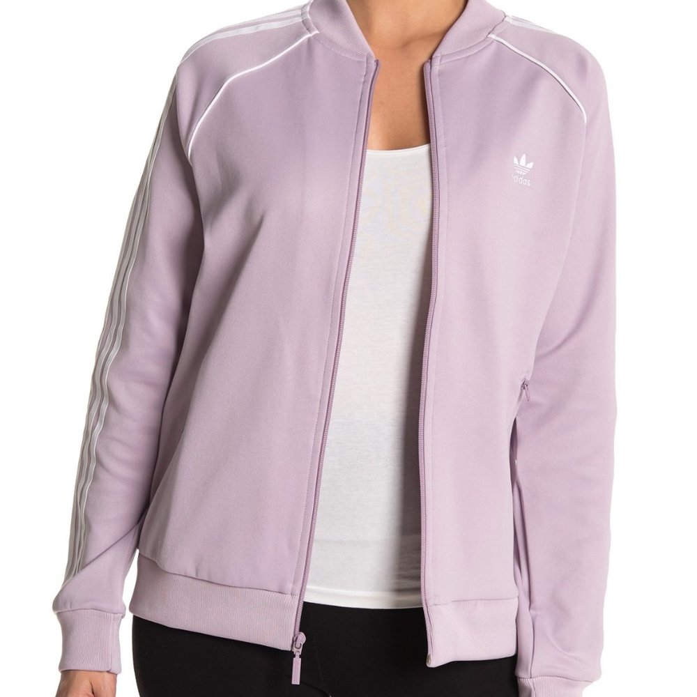 Adidas SST Track Lilac Jacket  NWT L